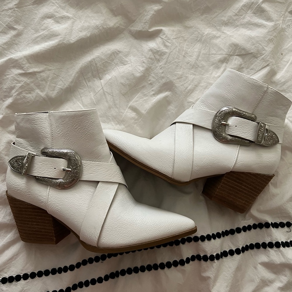 White boots